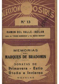 Memorias del Marqués de Bradomín: Sonatas de primavera, estío, otoño e invierno
