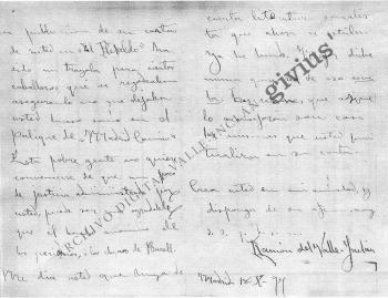 Carta a Leopoldo Alas, Clarín