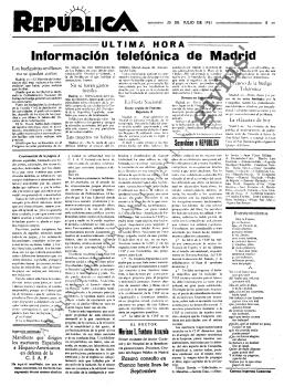 Inserción solicitada. Manifiesto que dirigen los escritores Españoles e Hispano-Americanos en defensa de la C.I.A.P. [apoyo CIAP]