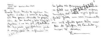 Carta a Tanis [Estanislao Pérez Artime]