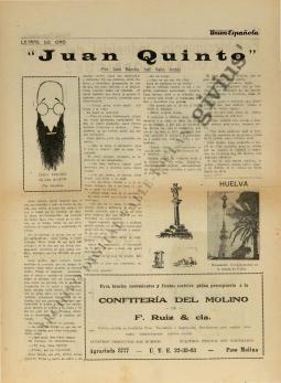 Letras de oro. Juan Quinto